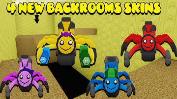 UPDATE - How To Get ALL 4 NEW MORPHS in Backrooms Morphs - ROBLOX