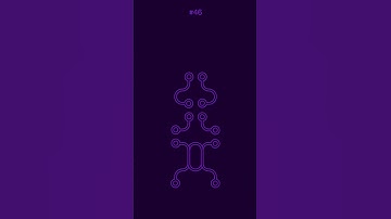 Infinity Loop: Relaxing Puzzle Level 46-47 #InfinityLoop #shorts #RelaxingPuzzle