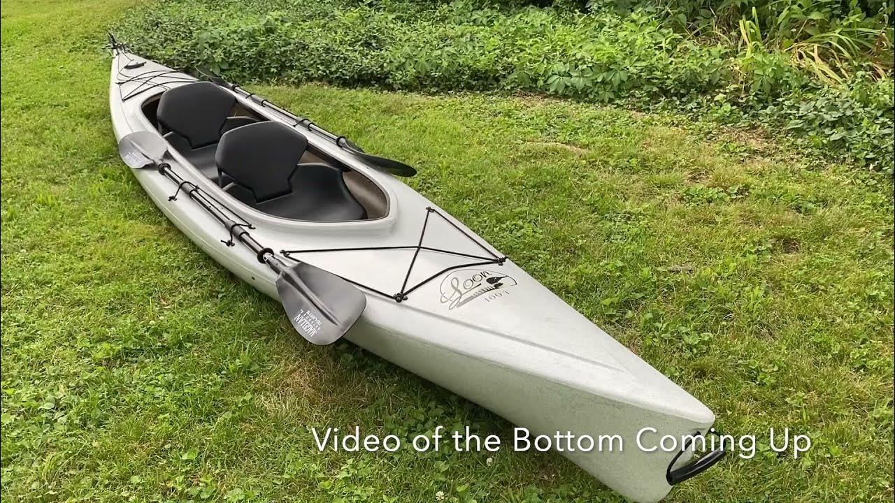 Old Town Loon 160T Tandem Sit Inside Kayak Steering Rudder 3 Layer Hull