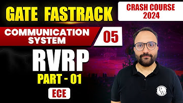 Communication System 05 | Random Variable & Random Processes (RVRP) | Part 1 | ECE | GATE 2024