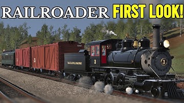 FIRST LOOK! Railroader Gameplay Preview Release