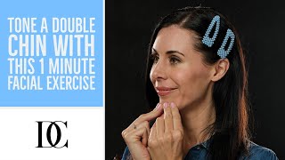 Tone A Double Chin With This 1 Minute Facial Exercise