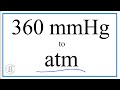 Conversions Between Pressure Units