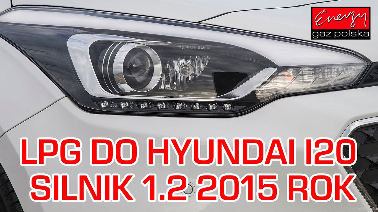 Montaż LPG Hyundai I20 z 1.2 2015r w EGP Flota Szkoły