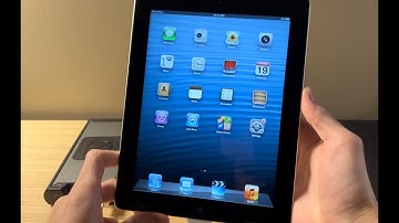 Unboxing an iPad 3 on iOS 6 in 2023