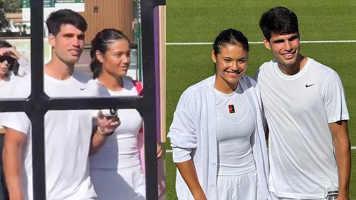 Alcaraz Surprised Emma Raducanu & Took Her to Practice, Adorable Moments | Wimbledon 2025