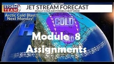 Module 8 Assignments FA19