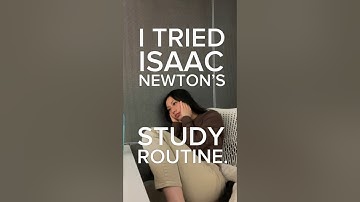 I tried Isaac Newton’s *IMPOSSIBLE* study routine and this is what happened…😨