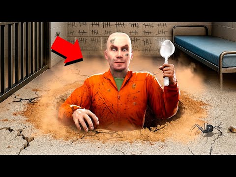 ВЫКОПАЛ СЕКРЕТНЫЙ ПРОХОД! ПОБЕГ ИЗ ТЮРЬМЫ
