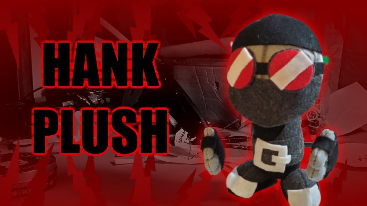 SMPB1: Madness Combat Hank Custom Plush 