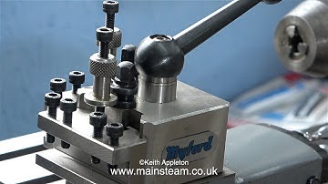 FITTING A MYFORD QUICK CHANGE TOOLPOST - WORKSHOP TOPICS