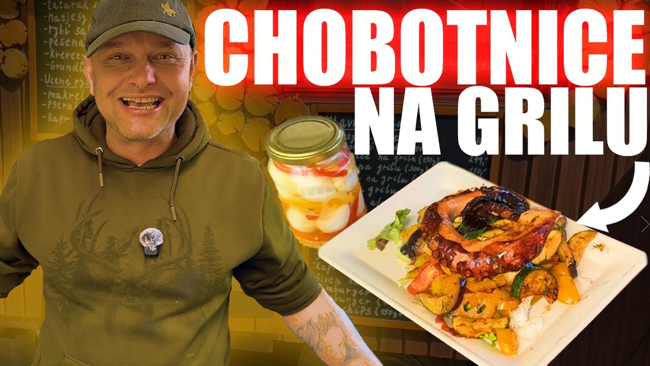 Chobotnice na grilu! 🐙🔥 - Nečekaně dobrá a jednoduchá 😍🔥