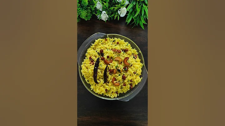 "Lemon Rice Perfection: Try It Now!" #shorts #youtubeshorts #lemonrice #streetfood #cooking #foodie