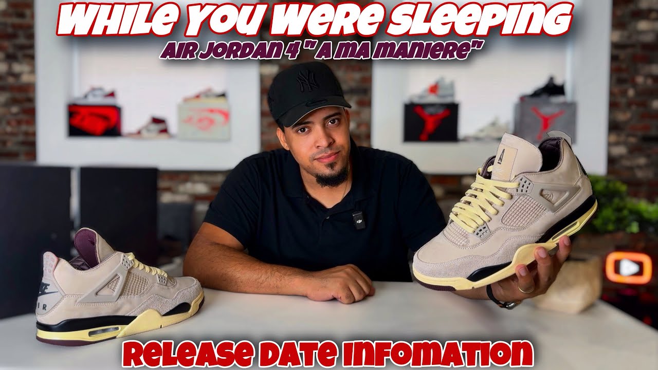 Jordan 4 A Ma Maniere 2024 Release Dates Information + On Feet 