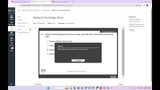 Celebrity Module 9 Knowledge Check |  Monitoring and Security Profile