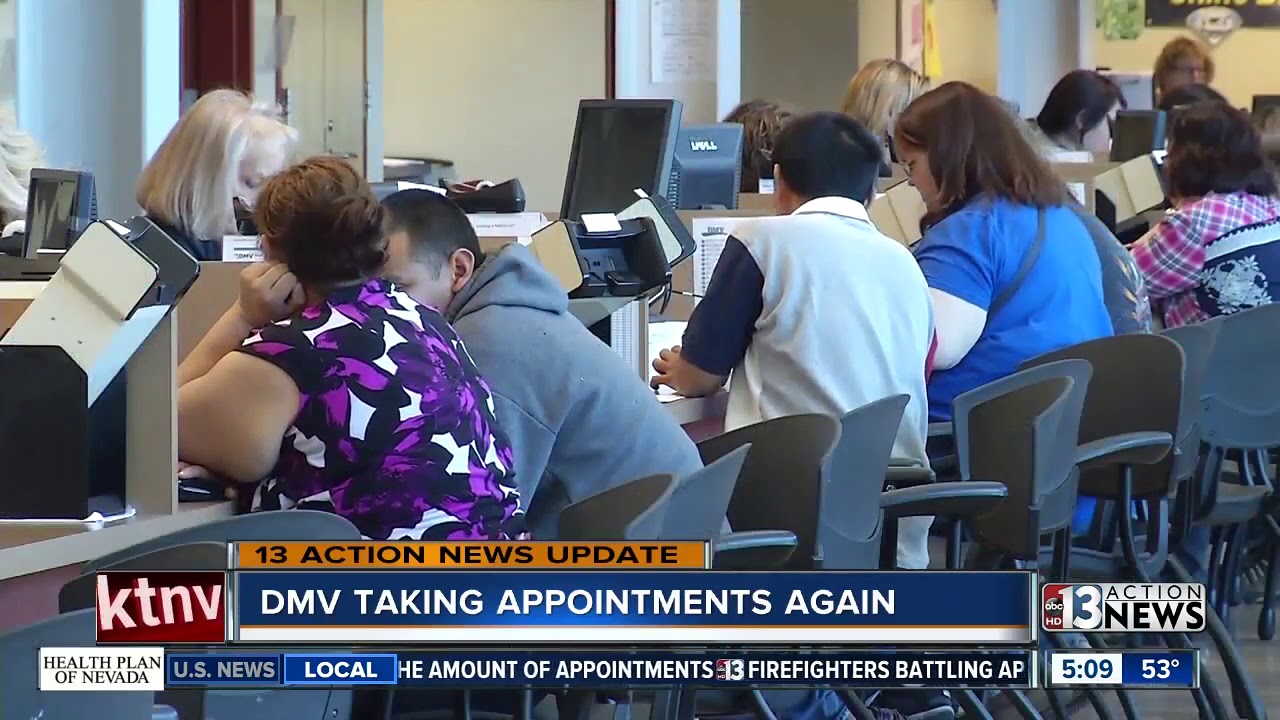 what dmv is taking appointments