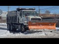 NCDOT crews working to clear icy, snowy roads