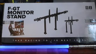 Next Level Racing Monitor/TV Stand For F-GT Cockpit by EvoEightRich 3,073 views 3 years ago 12 minutes, 3 seconds