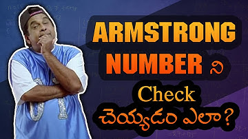 Check Armstrong or Not in C Programming Language in telugu || Telugu Techcave