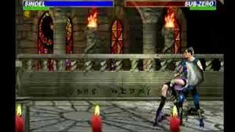 MK Deception video character card - Sindel
