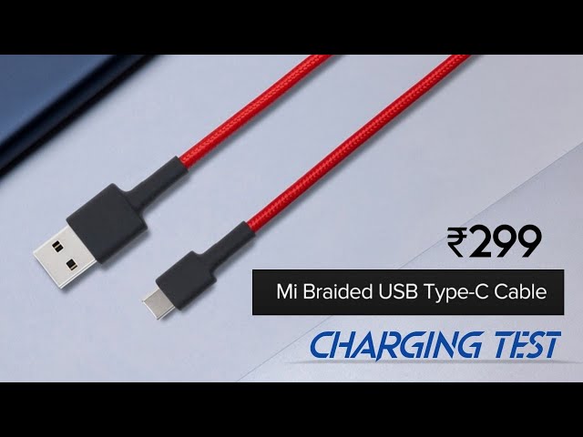 Mi Braided USB Type-C Cable | Review & Charging Test