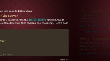 Serving Static Files with Gin and Middleware Authentication