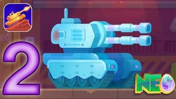 Tank Stars: Gameplay Walkthrough Part 2 - Frost (iOS, Android)