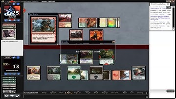 MTGO - Standard Commentary - Naya Humans vs Golgari Aggro