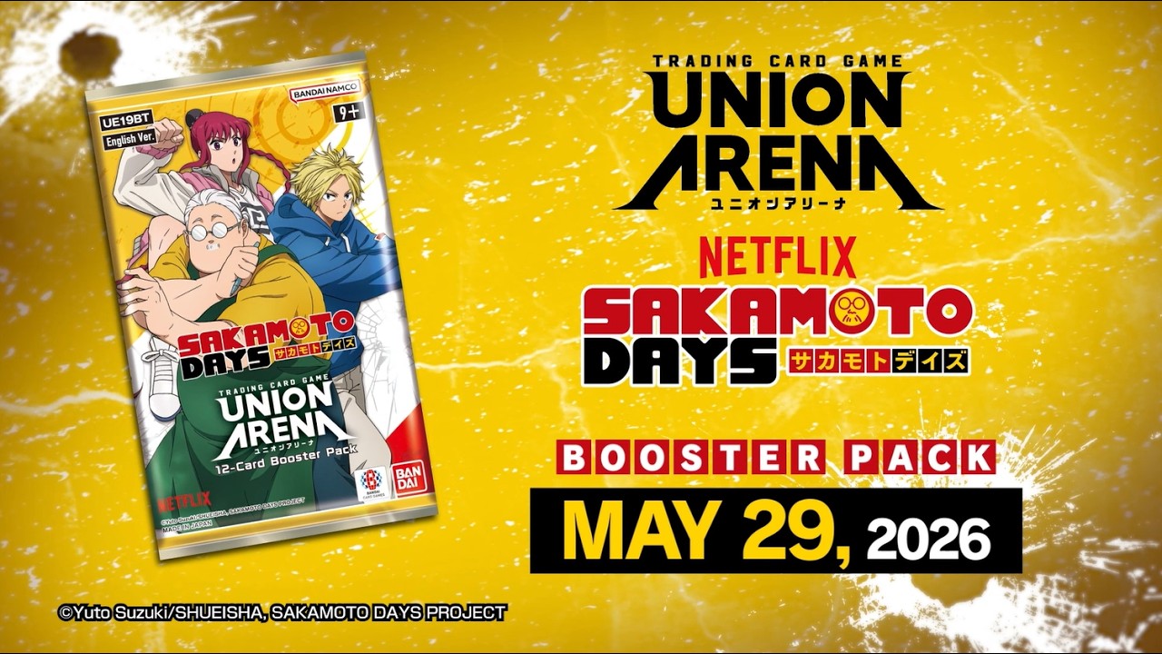 UNION ARENA SAKAMOTO DAYS SR以下 4コン セット UNION ARENA/☆Pack/Box/Deck]SAKAMOTO DAYS Booster Box | Buy from