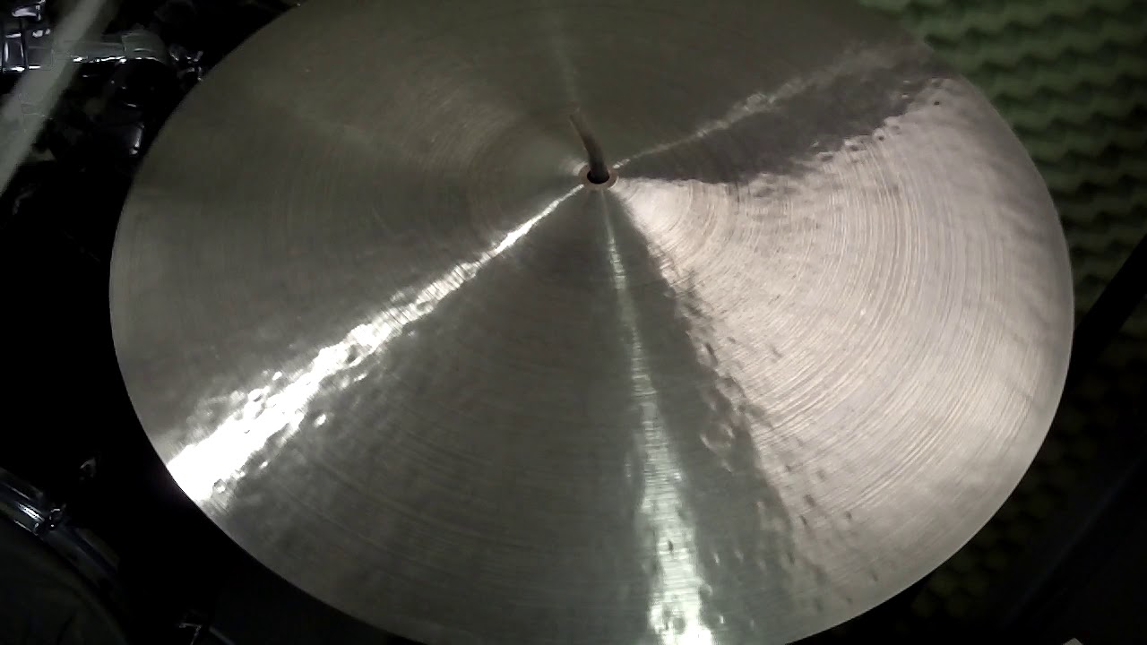 22 HSB LT Ride, 2158g after patination Cymbalutopia YouTube