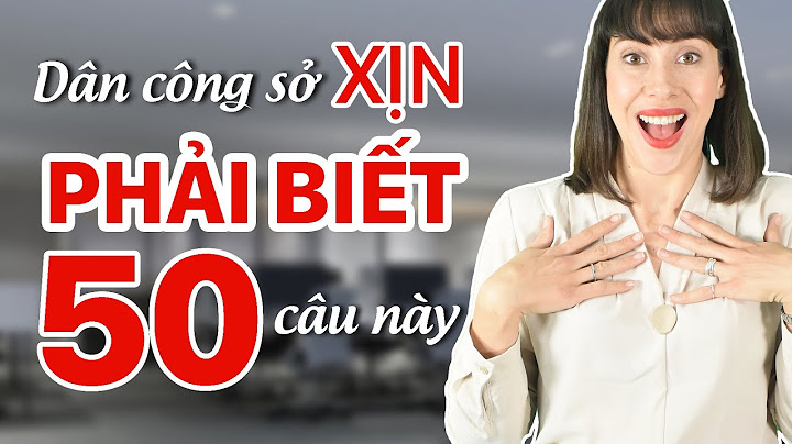 Anh văn giao tiếp tại bộ ngoại giao