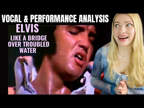 Vocal Coach/Musician Reacts: ELVIS PRESLEY ‘Bridge Over Troubled Water’ Live in Las Vegas-Analysis!