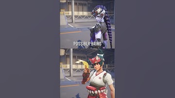 Kiriko and Widowmaker interaction - Overwatch 2