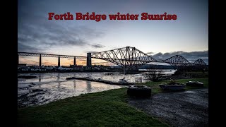 Forth Bridge winter Sunrise (timelapse)