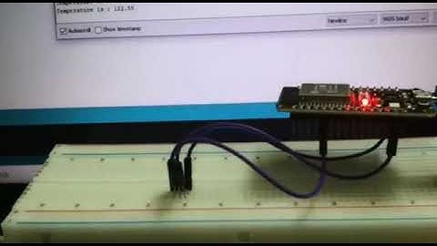 Temperature Sensor using ESP 32