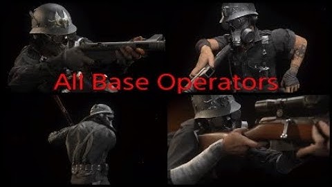 All default Vanguard operators MVP/Highlight intros with Epic outfits