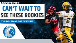 Which Lions Rookie Are You Excited to Watch in 2024?