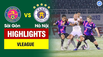 Highlights Sài Gòn vs Hà Nội | Văn Quyết tỏa sáng phút cuối cùng