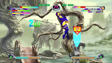 back on mvc2 online first game ragequit