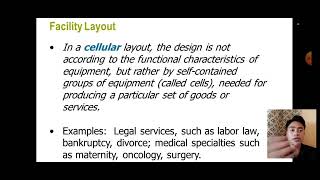 Facility and Work Design