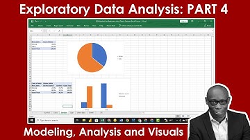 Exploratory Data Analysis Part 4 Modeling Analysis and visuals with Excel