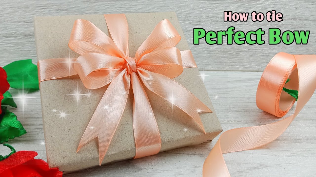 Cara ikat Pita kado mudah dan rapi | How to make PERFECT BOW RIBBON part 2