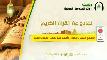حوار نوح مع ابنه بصوت القارئ أحمد حافظ ماتيسر من سورة هود