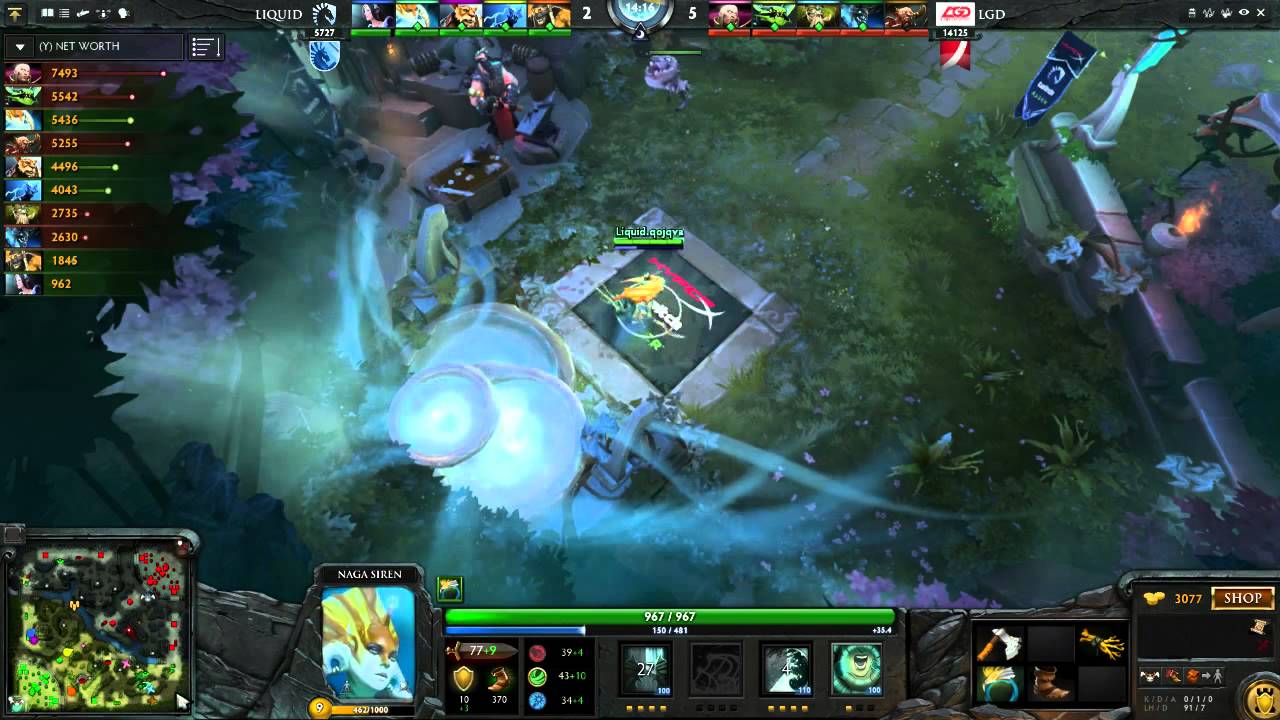 AR Studio (CZ): International 4 - Bubble Race: Liquid vs LGD (Game1)
