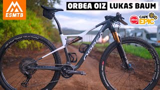 Orbea Oiz OMX de Lukas Baum y su tija 