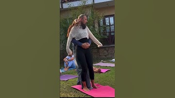 Never taking my girl to this yoga class ever again