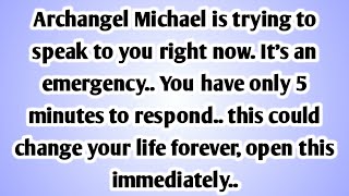 Download Lagu 💸 Archangel Michael is trying to speak to you right now. It's an emergency.. You have only 5 minutes MP3