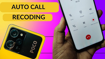 poco x5 pro 5g auto call recording setting | Poco X5 5G Pro me Call Record Kaise Kare