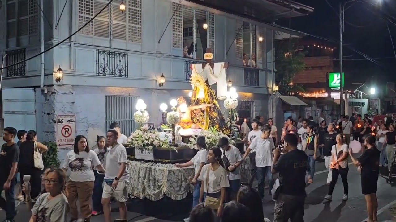 Prusisyon  ng Paglilibing (Burial procession) Good Friday 2025  PATEROS