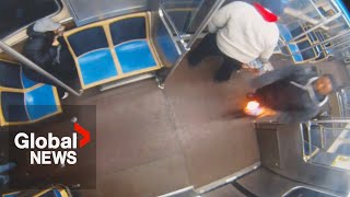 Woman In Critical Condition After Man Sets Her On Fire On Chicago Subway Train